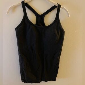 Lululemon Black Padded Racerback Tank Top